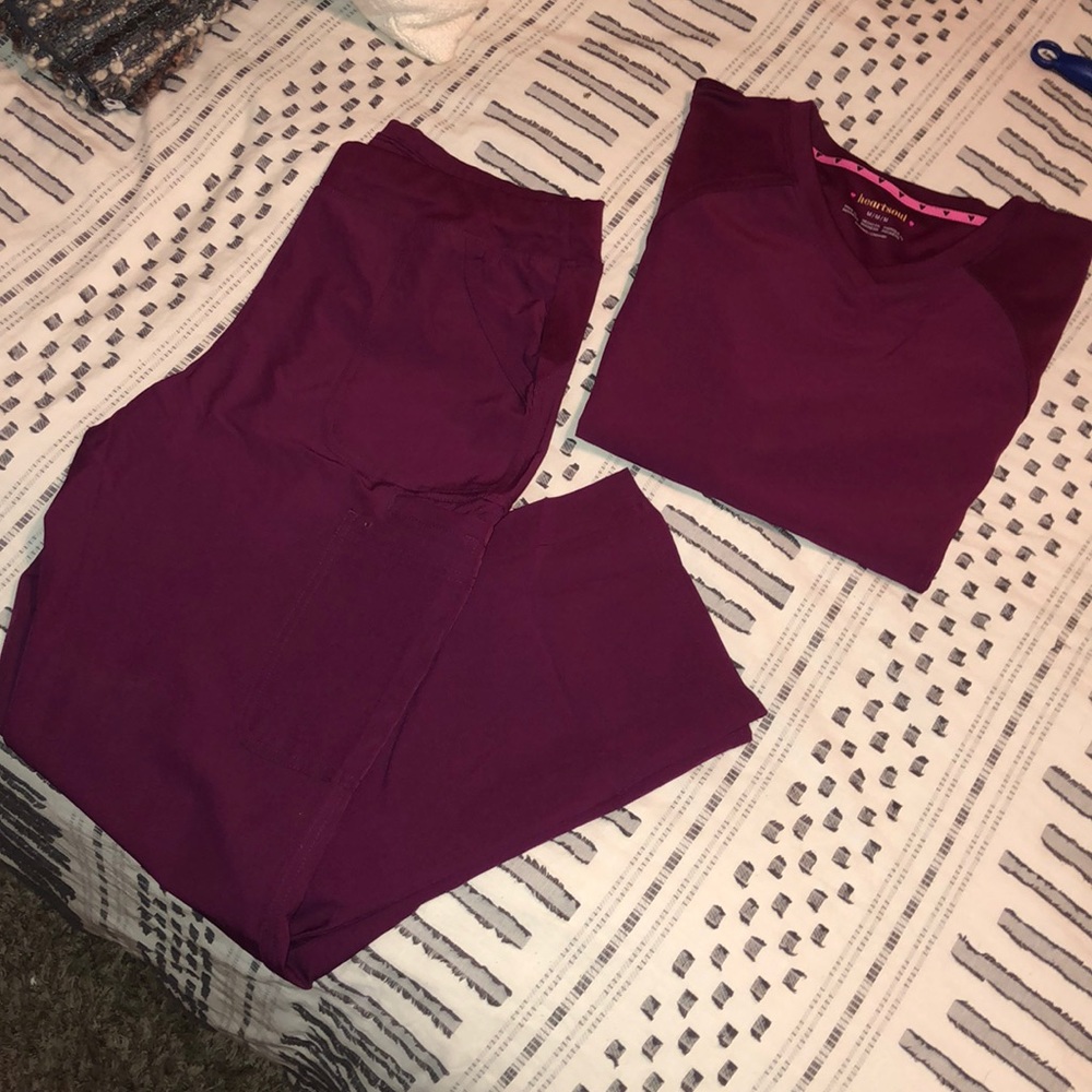 Heart and soul scrubs. NEVER WORN.